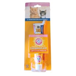 Arm & Hammer Cat Dental Kit Toothpaste Toothbrush‎ Tuna Flavor 2.5oz